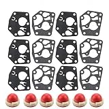 Leopop Pack of 6 Primer Bulb Diaphragm Gasket for Briggs & Stratton 694394 4178 5084H 494408 4128 5084D 495770 5083H 795083 Parts Kit Engine Lawn Mower