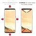 Galaxy S8 Screen Protector [2-Pack], iTURBOS [Newest Version] [Bubble Free] Full Screen Coverage 3D PET HD Screen Protector Film for Samsung Galaxy S8.