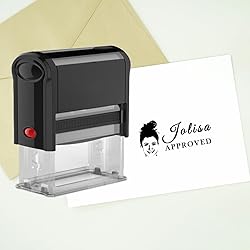 Custom Self-Inking Personalized Logo Stamp Large or