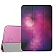 MoKo Case for iPad Mini 3 / 2 / 1, Slim Lightweight Smart-shell Stand Cover with Translucent Frosted Back Protector for Apple iPad Mini 1/ Mini 2/ Mini 3, Fantasy Diamond (with Auto Wake/ Sleep)
