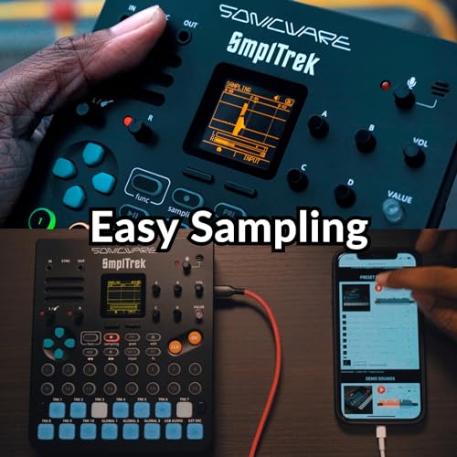 Sonicware SmplTrek [Portable Production Sampler] Compact, lightweight