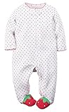 Carters Baby Girls Cotton Sleep & Play (6 Months, Strawberries)