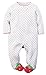 Carters Baby Girls Cotton Sleep & Play (6 Months, Strawberries)