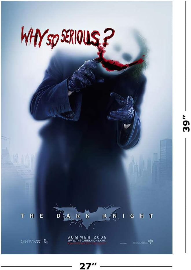 Amazon Com Poster Stop Online Batman The Dark Knight Movie Poster The Joker Why So Serious Blue Background Size 27 X 39 Prints Posters Prints Amazon Com Poster Stop Online Batman The Dark Knight Movie Poster The Joker Why So Serious Blue Background Size 27 X 39 Prints Posters Prints