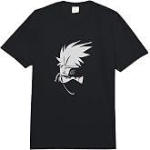 Naruto Shippuden Kakashi Head Anime Comfort Colors Adult Heavyweight T-Shirt