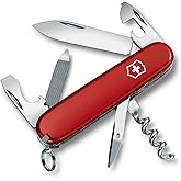 Victorinox Swiss Army Sportsman Pocket Knife (Red), 58mm