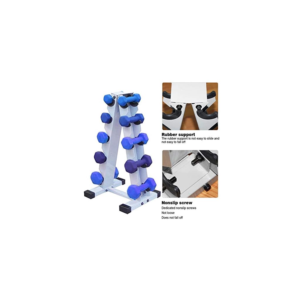 precauti Hantelständer, Hantel-Aufbewahrungsständer A-Frame-Hantel