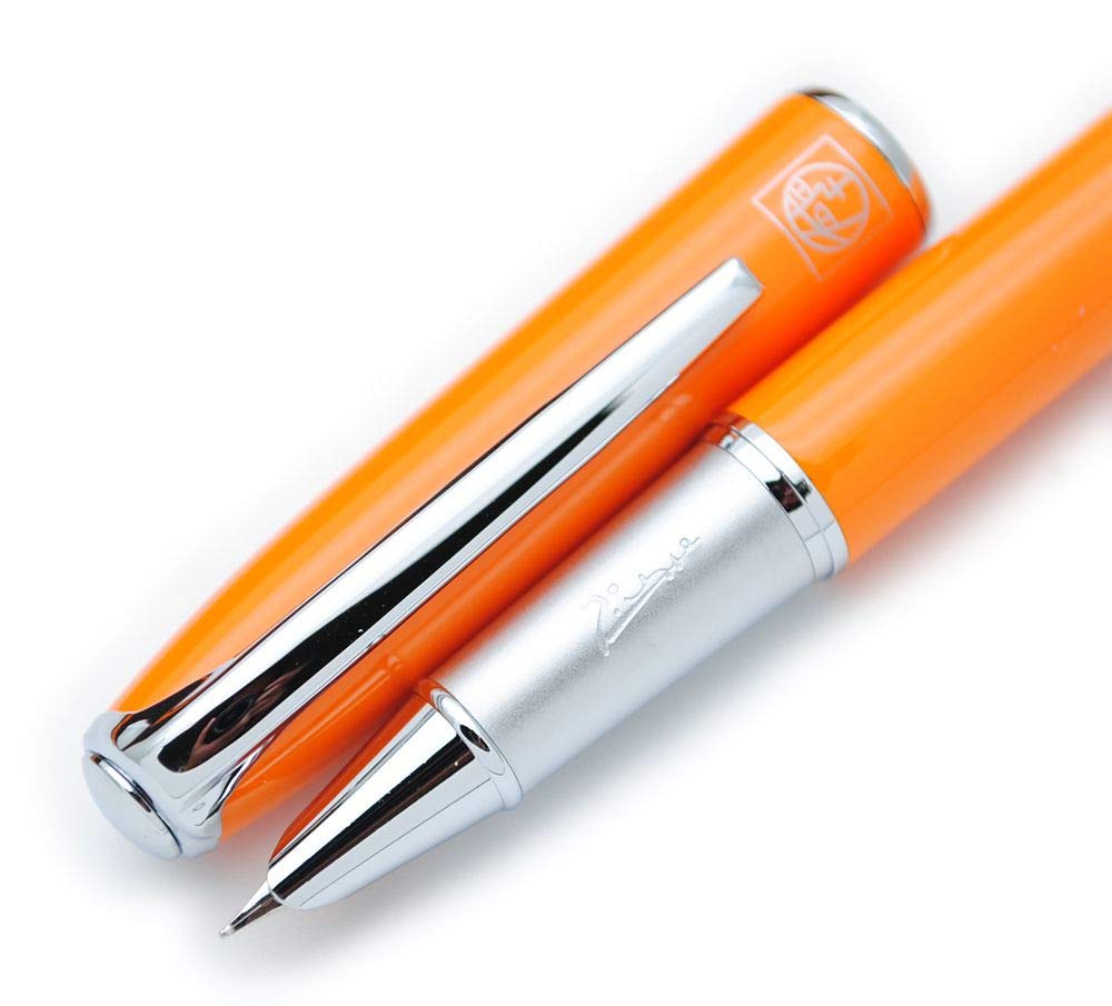 czxwyst Picasso 916 Malage Fountain Pen Original Box (Orange, Extra Fine Nib)