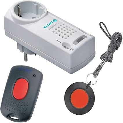 Pumwoy Senioren Notruf 80M - Kabelloser Notfallknopf Ohne Netzwerk