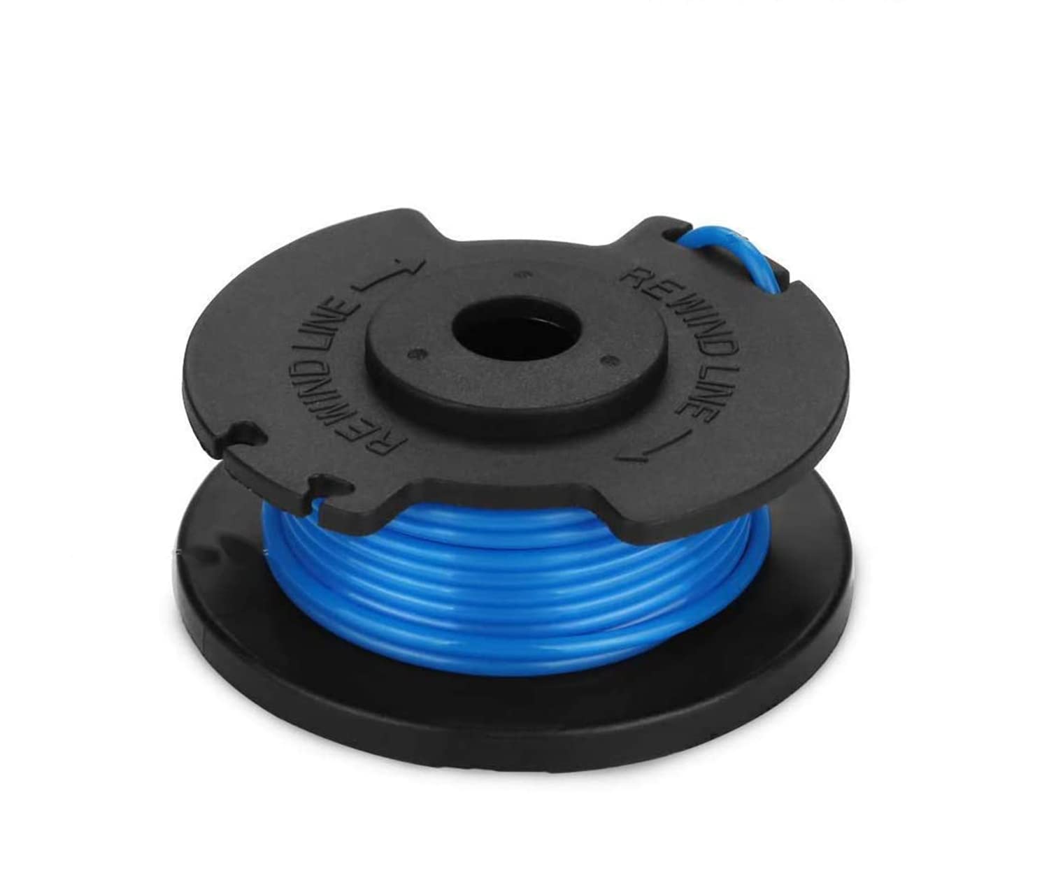 MOECSHSY Strimmer Spool for Ryobi, Strimmer Wire for Ryobi ONE+, 1.6mm Double Autofeed Spools Replacement Compatible with Ryobi 18V 24V 40V One+ AC14RL3A Olt1832 Rac124-(4 Pack)