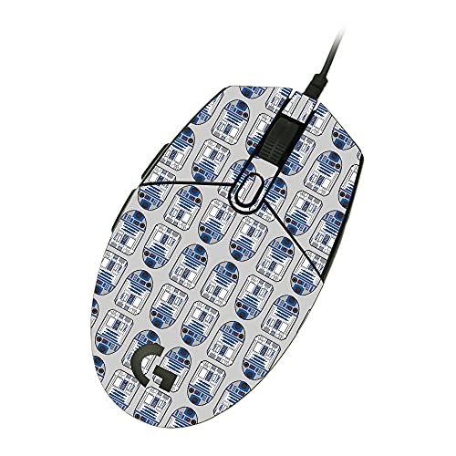 MightySkins Skin Compatible with Logitech G203 Lightsync/Prodigy - Galaxy Bots…