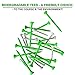 STIXX Biodegradable Golf Tees - Hard & Durable - 100 Count: 60 Green Long Tees - 3 1/4 and 40 White Short Tees - 2 1/8. Best for all Over-Sized Drivers, Irons & Hybrids. Longer Drives & Lower Scores (33438)