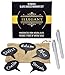 Cheese Labels for Charcuterie Board 7-Piece Set - Natural Slate Cheese Markers for Charcuterie Board with 2 Soapstone Cheese Chalk, Cheese Marker Set for Labeling Food, Great for Any Occasion