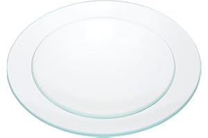 PATIKIL 60mm/100mm Diameter Watch Glass, 1 Set High Transparent Smooth Edges Chamfered Arc Cover Lids for Beakers&Flasks, Eva