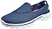 Skechers Performance Women's Go Walk 3 Slip-On Walking Shoe, Navy/Blue, 8 M US