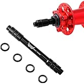 MUQZI Bicycle QR Adapter 12/15 to 9mm Front Wheel Hub Adapter 100/135/142/148mm Thru Axle Hub Quick Release for Mountain Road Bike