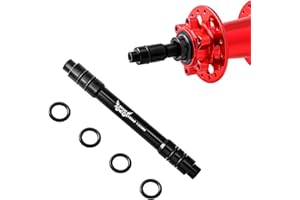 MUQZI Bicycle QR Adapter 12/15 to 9mm Front Wheel Hub Adapter 100/135/142/148mm Thru Axle Hub Quick Release for Mountain Road Bike