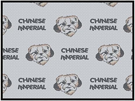 Chinese Imperial Dog Breed Kitchen Door Pet Welcome Floor Mat Megamagci