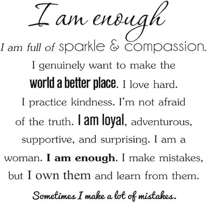 Image result for i am enough