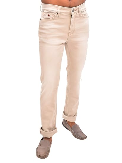 mens beige slim fit jeans