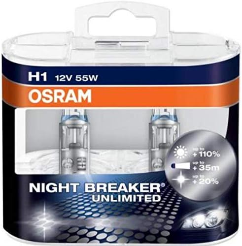 Osram nightbreaker unlimited H1 twin pack