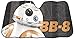 Plasticolor 003772R01 Star Wars BB-8 Accordion Sunshade