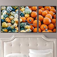 3 Piece Framed Canvas Wall Art Colorful Vegetables Canvas Prints Home Artwork Decoration for Living Room,Bedroom - 16