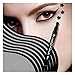 Pinkiou 1x Eyeliner Pencil Pen with Eye Makeup Stamp Waterproof Double Sided Long Lasting Seal Eyeliner Cosmetics Tool(Plum)