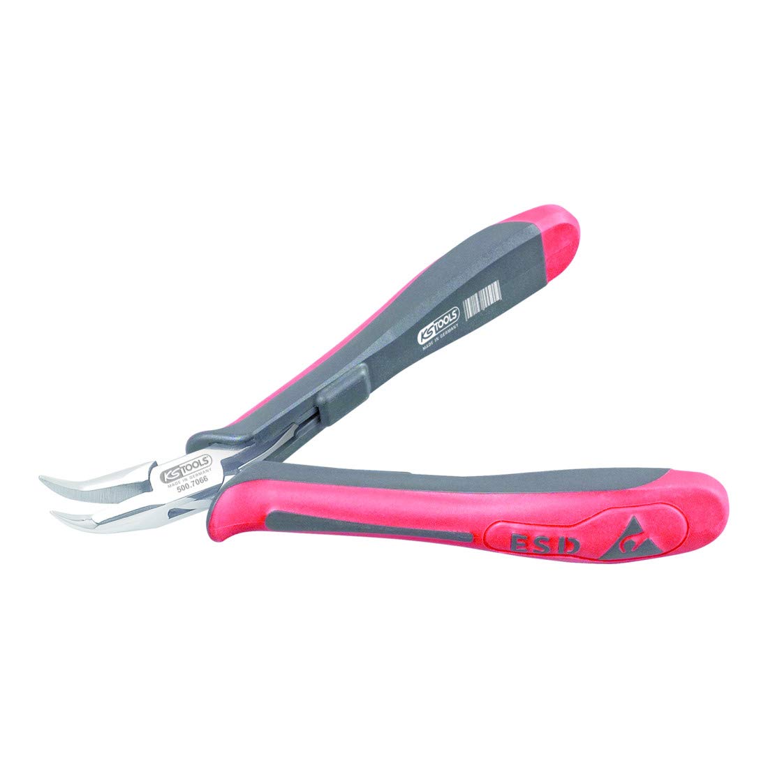 KS Tools 5007066 ESD Needle Nose Pliers without Cut, 130 mm
