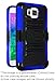 Galaxy Alpha Case, CASEFORMERS Duo Armor BLUE for Samsung Galaxy Alpha Combo Case with Stand and Holster