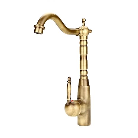 Baño CALIENTE Y FRÍO Grifo Top/Cabeza Cromado Con Latón Par Casa