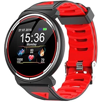 Smart Watch for Android iOS Phones, AIVEILE All-Rounder Version Activity Fitness Tracker Bluetooth Bracelet Waterproof Smartwatch with Blood Pressure ...