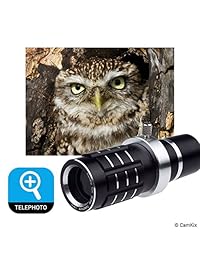 disparador remoto y Kit de lente para el iPhone de Apple 7 (no adecuado para iPhone 7 Plus)   Incl BT cámara disparador remoto, 12 x Telefoto