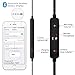 Bluetooth Headphones, JUHALL Wireless Waterproof Built-In Microphone In Ear Lightweight Sports Earphones for Running, Gym, Workout