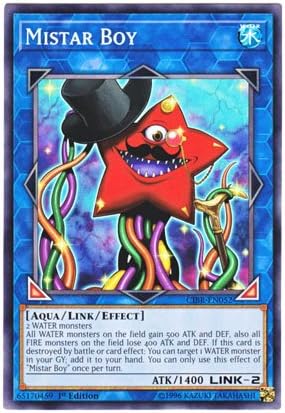 Amazon Com Yu Gi Oh English Version Cibr En 052 Mistar Boy Master Boy Normal 1st Edition Toys Games