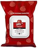 Yes to Tomatoes Blemish Clearing Facial Towelettes, Clear Skin Acne 25 ea (Pack of 6)