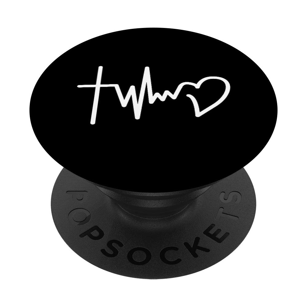 Faith Hope Love Christian Jesus Women gift PopSockets PopGrip: Swappable Grip for Phones & Tablets