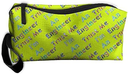 Trust Me I'm An Engineer Travel 3D Printing Luggage Packing Organizers Accessories Case Cosmetic Bags With Zip