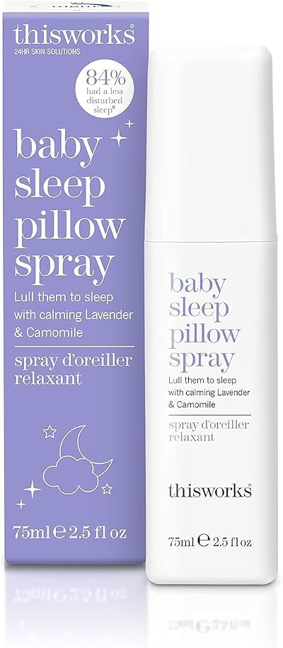 This Works Baby Sleep Pillow Spray 75ml Paediatrician Approved Lavender Camomile