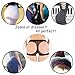 FOCUSSEXY Hot Womens Butt Lifter Boy Shorts Shapewear Butt Enhancer Control Panties Black