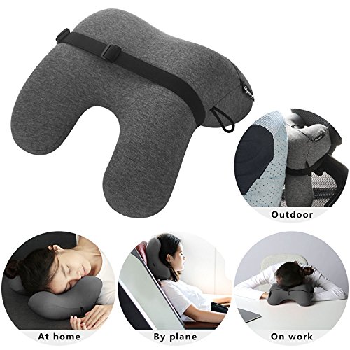 Olymfits Travel Pillow Memory Foam Back Neck Support Pillow