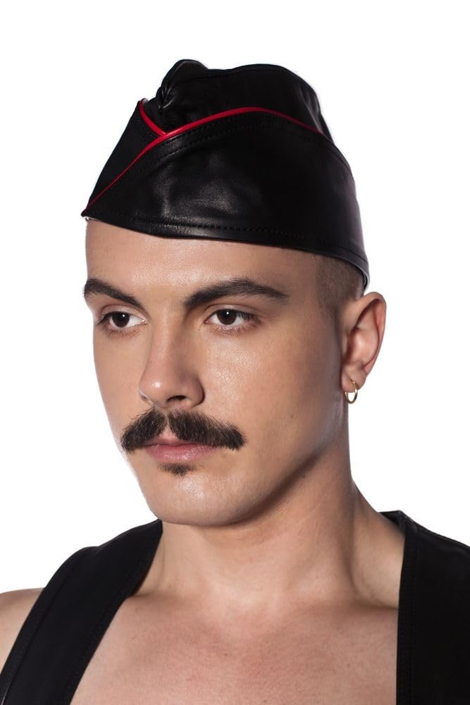 Prowler RED Triangle Cap Black/Red Large RED Range of Leather