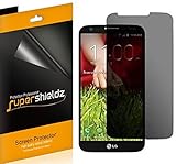 [2-Pack] SUPERSHIELDZ- Privacy Anti-Spy Screen Protector Shield For LG G2 + Lifetime Replacements Warranty - Retail Packaging
