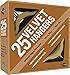 Closet Complete Premium Quality, True-Heavyweight, Virtually-UNBREAKABLE Velvet Hangers, Ultra-Thin, Space Saving, No Slip, Best for SHIRT, DRESS, LINGERIE, 360° SPIN, Chrome Hooks, Camel, Set of 25