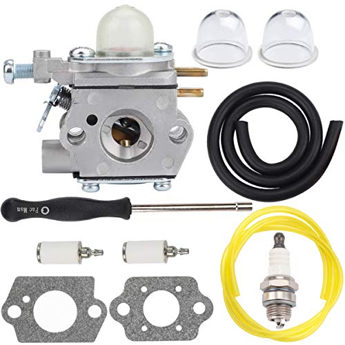 Hipa WT973 Carburetor with Fuel Line Fuel Filter Spark Plug for Bolens