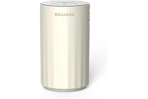 DOQASOO Waterless Diffuser for Essential Oils - 96H Cordless Battery Operated Nebulizer with Timer & 4 Mist Levels, Portable 