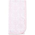 Little Me Unisex Baby Swaddling Receiving Blankets, Damask Scroll, 30 x 27 Inches