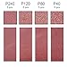 Sackorange 16 PCS 4 inch x 24 inch Abrasive Sanding Belts - 4 Each of 40 80 120 240 Grit Aluminum Oxide Sanding Belts For Belt sander (4 x 24 inch)