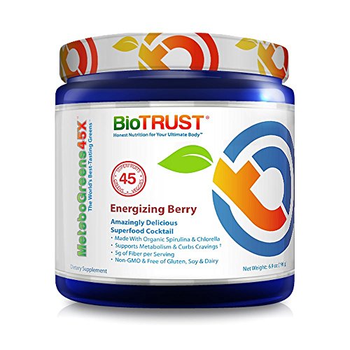 BioTrust MetaboGreens 45X Amazingly Delicious Greens Superfood (196g) BioTrust MetaboGreens 45X Amazingly Delicious Greens Superfood (196g)