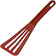 Matfer Bourgeat Exoglass® High Temperature Pelton Spatula, Red